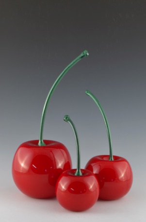Donald Carlson Red Cherry - Green Stem (Size 2)